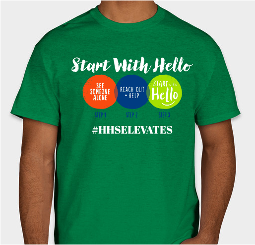 Support the HHS SAVE Promise Club Fundraiser - unisex shirt design - front