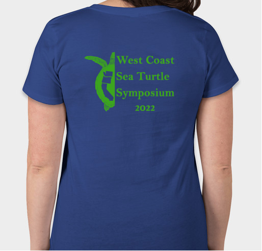 2022 West Coast Sea Turtle Symposium USA-Made Organic Cotton T-shirts, Long-Sleeves, & Sweatshirts! shirt design - zoomed