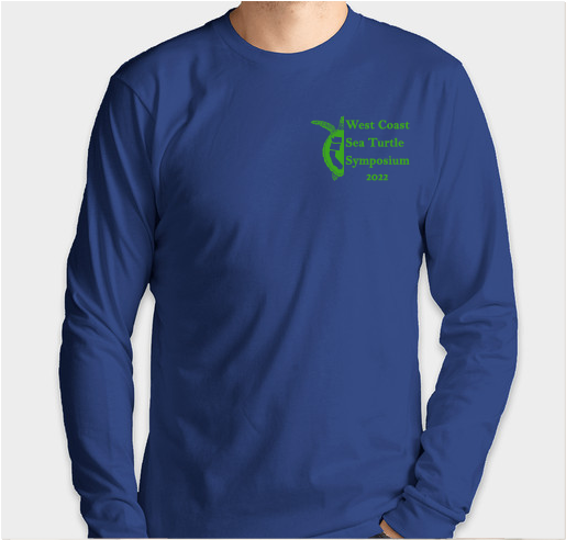 2022 West Coast Sea Turtle Symposium USA-Made Organic Cotton T-shirts, Long-Sleeves, & Sweatshirts! Fundraiser - unisex shirt design - small