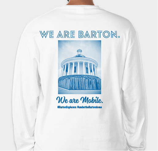We are Barton. We are Mobile. PBL T-Shirt Fundraiser - unisex shirt design - back