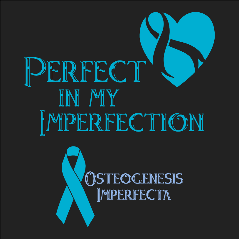 Osteogenesis Imperfecta Cure Research Fund shirt design - zoomed