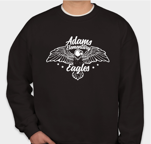 Adams Elementary Spirit Wear Sale Fundraiser - unisex shirt design - front