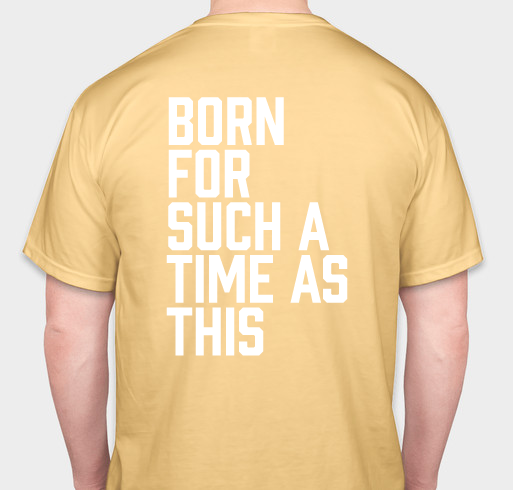 Crossing YTH - Design B Fundraiser - unisex shirt design - back