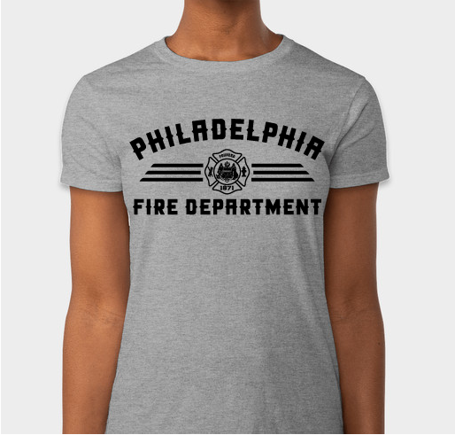 Philadelphia Fire Department Foundation Retro Tee Fundraiser - unisex shirt design - small