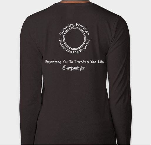 Support She Speaks Her Truth - Life Coaching for Domestic Violence & Sexual Assault Survivors Fundraiser - unisex shirt design - back