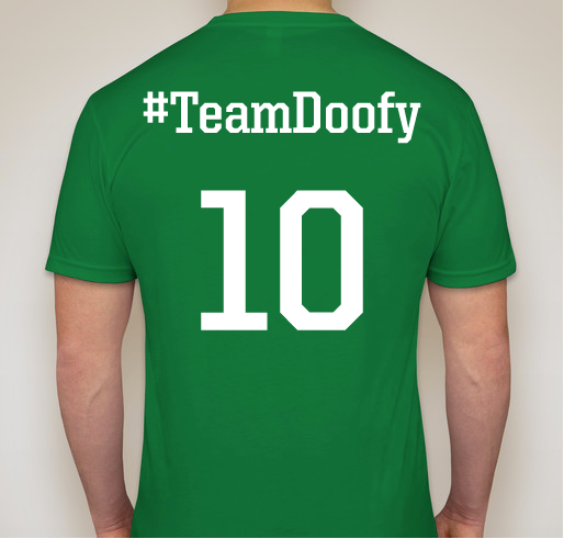 #TeamDoofy T-Shirt Fundraiser! Fundraiser - unisex shirt design - back