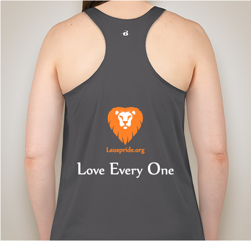 Leo's Pride Fundraiser Fundraiser - unisex shirt design - back