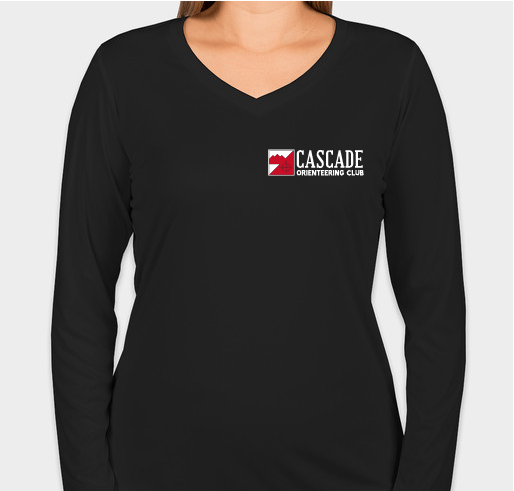 Cascade Orienteering Shirts Fundraiser - unisex shirt design - small