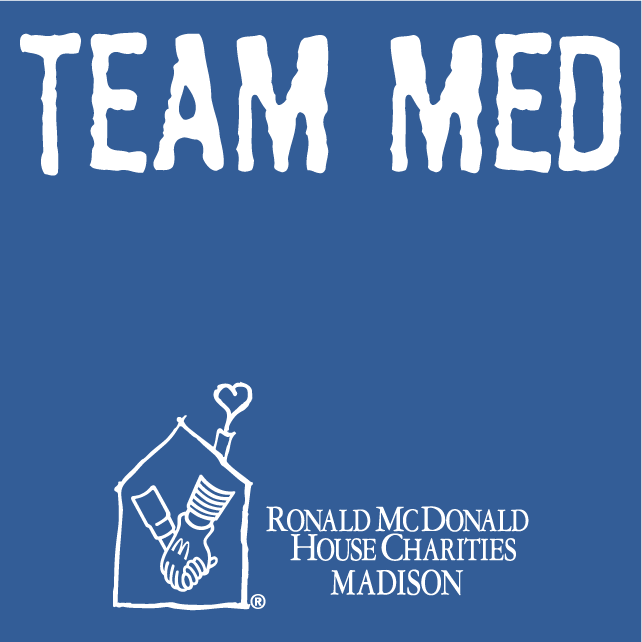Dean's Cup 2015: University of Wisconsin Medical School shirt design - zoomed