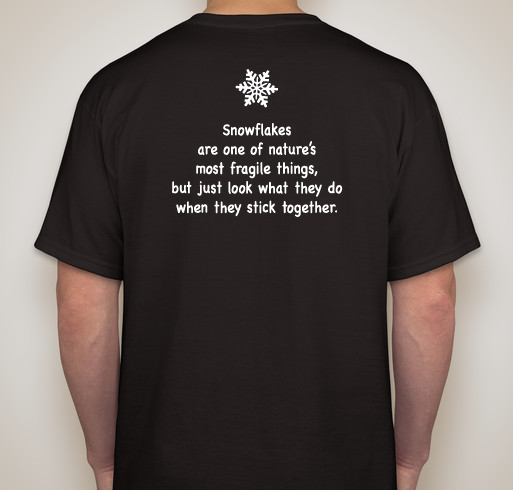 Helping Hands 4 Morgan Fundraiser - unisex shirt design - back