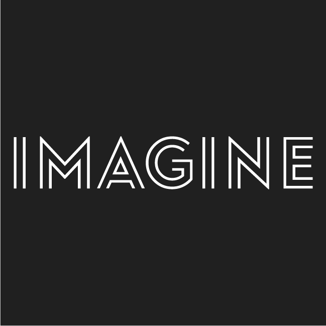 Imagine all the People shirt design - zoomed