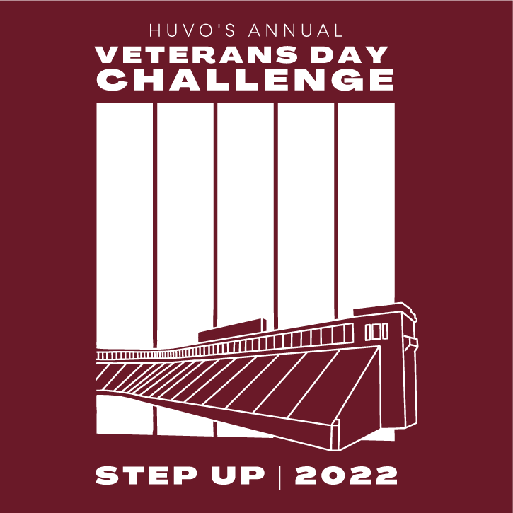 HUVO's Annual Veterans Day Challenge 2022 shirt design - zoomed