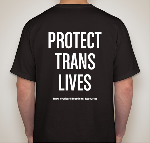 Support Transgender Youth Fundraiser - unisex shirt design - back
