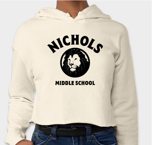 Nichols 2022-2023 Spirit Wear "Lion" Fundraiser - unisex shirt design - front