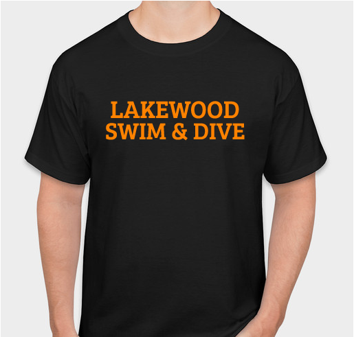 Lakewood High School Swim and Dive Booster Club Fundraiser Fundraiser - unisex shirt design - front
