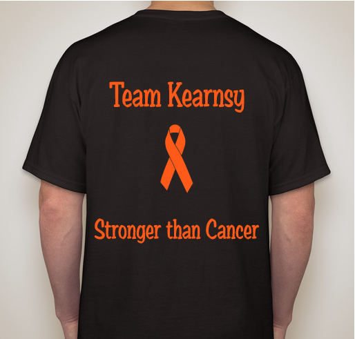 Team Kearnsy Light the Night 2015 Fundraiser - unisex shirt design - back
