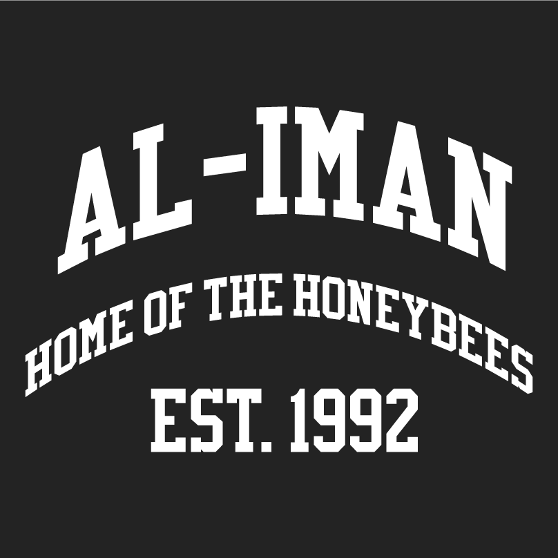 Exclusive Al-Iman School Uniform Hoodie-MS shirt design - zoomed