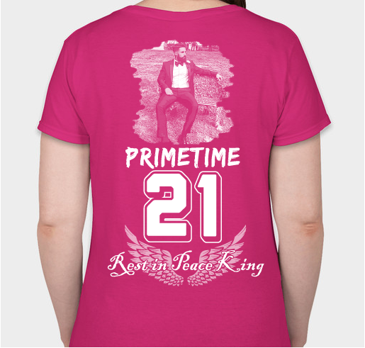 The Ronnie Ortiz Jr. Fundraiser Final Push! 12 more to go!! Fundraiser - unisex shirt design - back