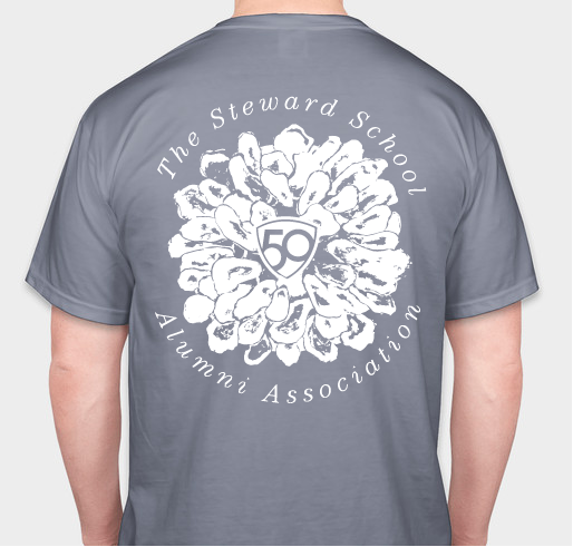 Steward Alumni Limited Edition Trucks & Shucks Shirts Fundraiser - unisex shirt design - back