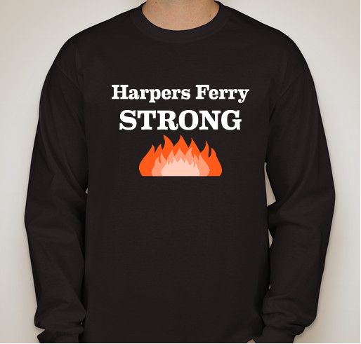 Harpers Ferry STRONG! Rebuild and Renew Harpers Ferry after the devastating fire! Fundraiser - unisex shirt design - front