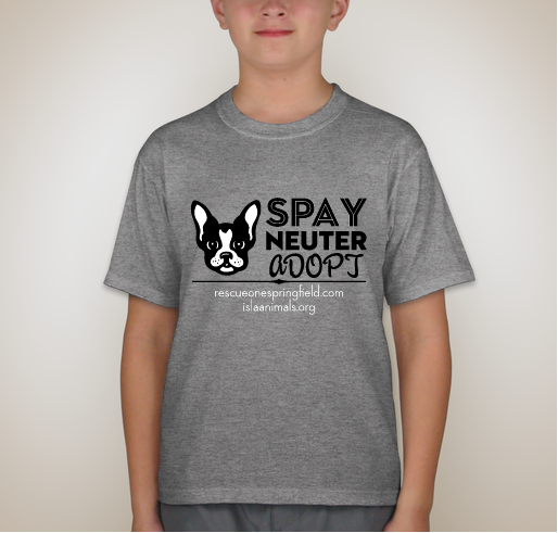 Rescue One's 2nd Annual Summer Spay and Neuter Campaign! Fundraiser - unisex shirt design - back