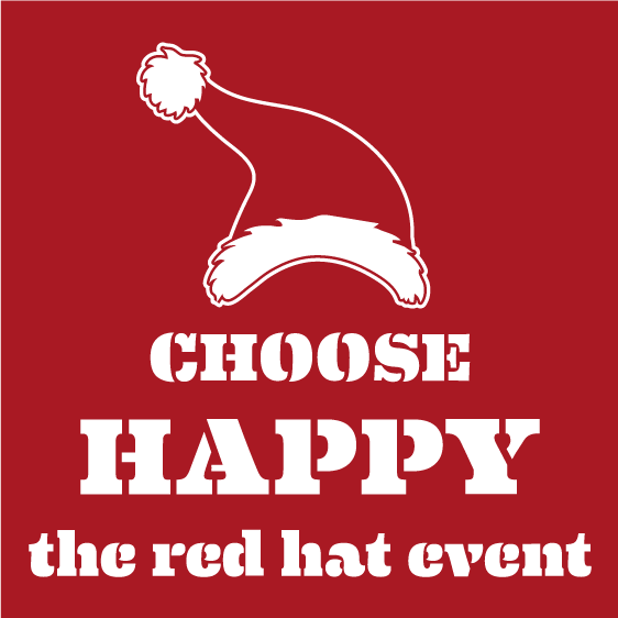 The Red Hat Event shirt design - zoomed