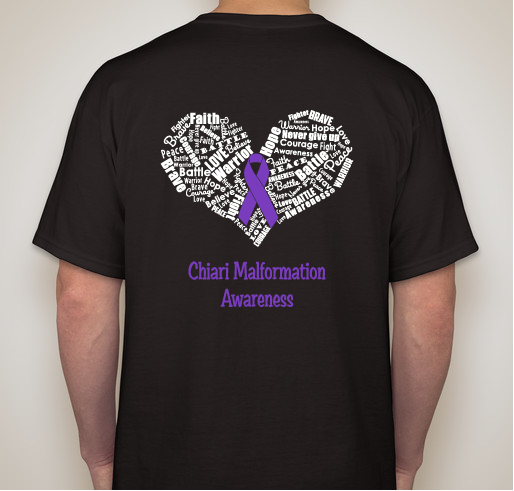 Chiari Malformation Awareness Fundraiser - unisex shirt design - back