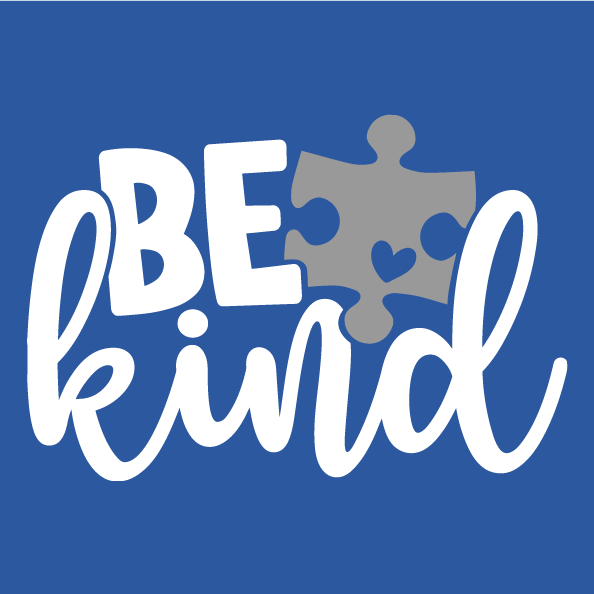 Be Kind Bella Canvas Autism Awarness Shirt shirt design - zoomed