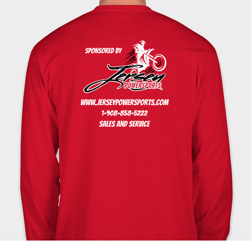 The PIHC 2022 Gus Schwartz Memorial Alumni Game T-Shirt (Red) Fundraiser - unisex shirt design - back