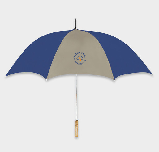 60" Arc Color Block Golf Umbrella