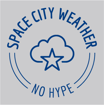 Squashing Hype T-shirt: Space City Weather 2022 Fundraiser shirt design - zoomed