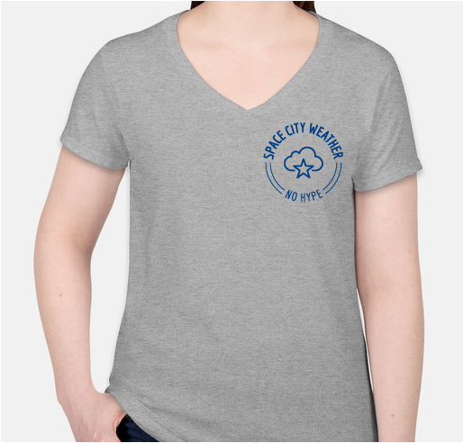 Squashing Hype T-shirt: Space City Weather 2022 Fundraiser Fundraiser - unisex shirt design - front