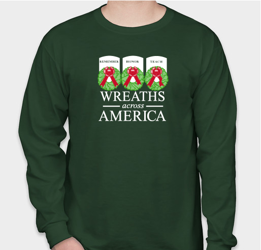Wreaths Across America In Utah Fundraiser - unisex shirt design - front