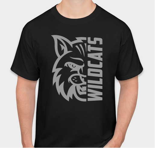 Wildcat Design Fundraiser - unisex shirt design - front