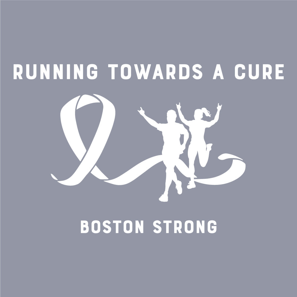 Support Our Run Towards a Cure! shirt design - zoomed