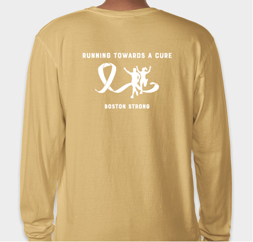 Support Our Run Towards a Cure! Fundraiser - unisex shirt design - back