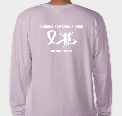Support Our Run Towards a Cure! Fundraiser - unisex shirt design - back