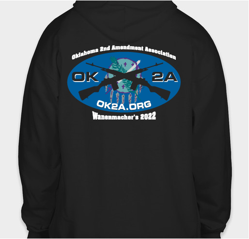OK2A at Wanenmacher's 2022 Fundraiser - unisex shirt design - back