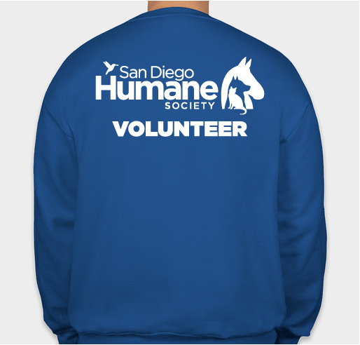 SDHS Volunteer Winter Gear Sale 2022 Fundraiser - unisex shirt design - back
