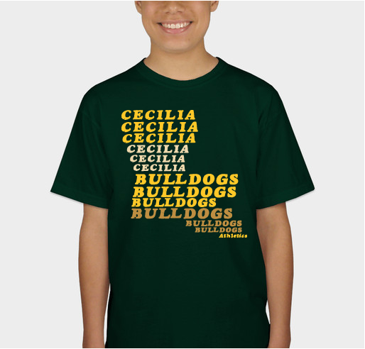 Cecilia Junior High Athletics Fundraiser 2022/2023 Fundraiser - unisex shirt design - front