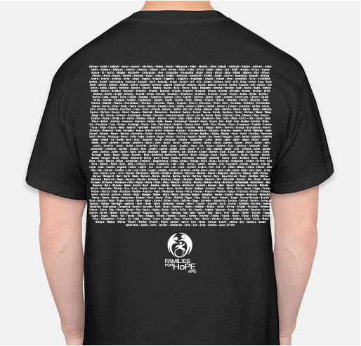 Love HPE Fundraiser - unisex shirt design - back