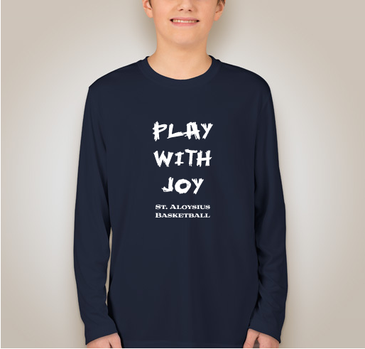St. Aloysius CYO Warmup Shirt Fundraiser - unisex shirt design - back