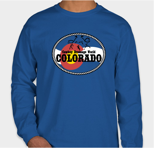 Support Cowboy Dressage World of Colorado (CDWCO) Fundraiser - unisex shirt design - small