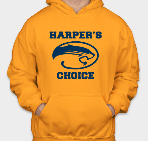 Harper's Choice Middle School PTA Swag Fundraiser - unisex shirt design - front