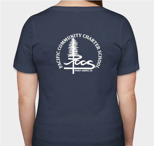 PCCS Field Study Van Fundraiser - unisex shirt design - back
