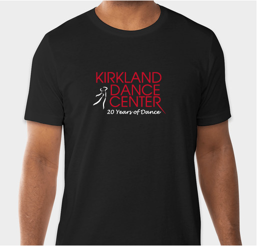 Kirkland Dance Center 20th Anniversary Fundraiser - unisex shirt design - small