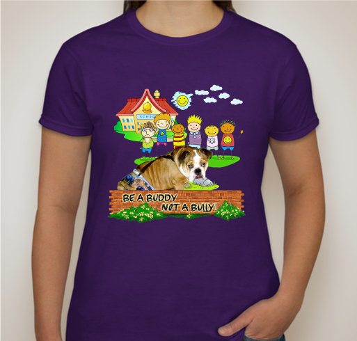 Support Levi's "Be a buddy: Not a Bully" Legacy Fundraiser - unisex shirt design - front