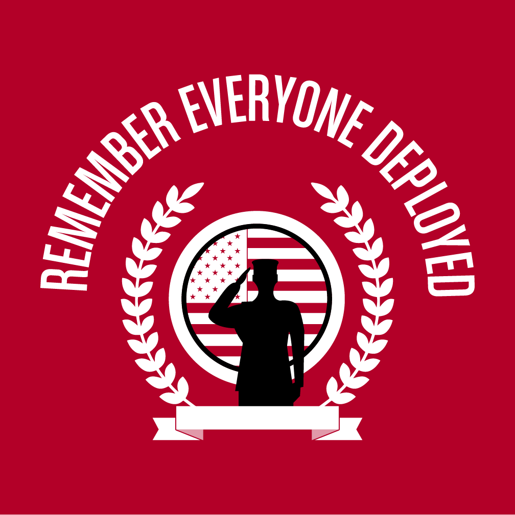 Remember Everyone Deployed (Nation-Wide) shirt design - zoomed