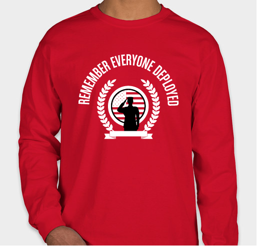 Remember Everyone Deployed (Nation-Wide) Fundraiser - unisex shirt design - front
