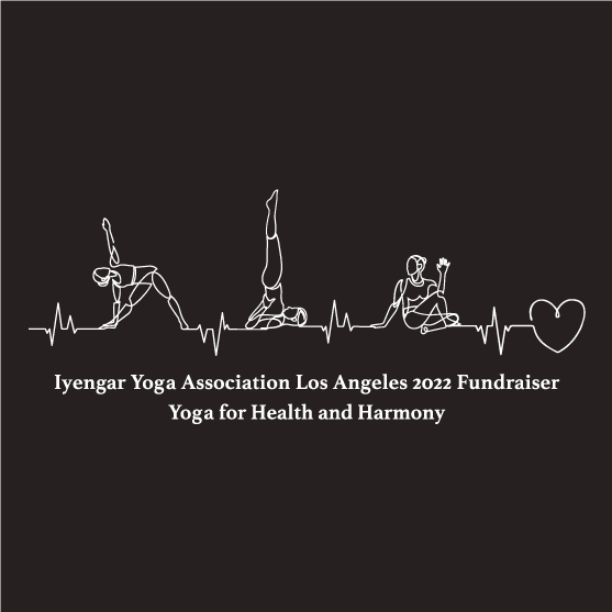 Iyengar Yoga Association Los Angeles (IYALA) shirt design - zoomed